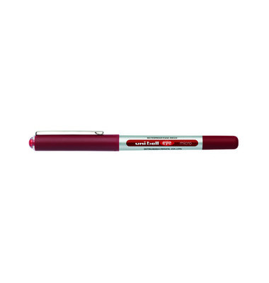 Tintenroller eye micro UB-150 silber/rot 0,2 mm