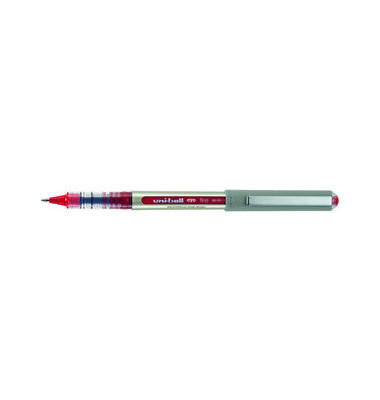 Tintenroller eye fine UB-157 silber/rot 0,4 mm