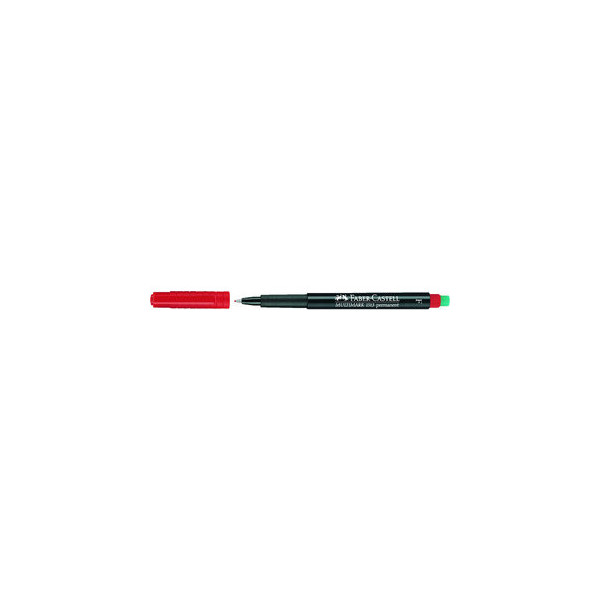 4005401513216 - Folienstift Multimark 1513 F rot 06 mm permanent 4005401513216 Faber-Castell
