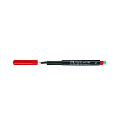 Folienstift Multimark, 152321, rot, 0,4mm, Rundspitze