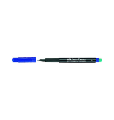 4 FABER-CASTELL MULTIMARK 1523 wasserfest Folienstifte farbsortiert 