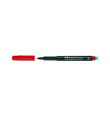 Folienstift Multimark 1525 M rot 1,0 mm permanent Folienstift Multimark 1525 M rot 1,0 mm permanent