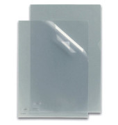 Sichthüllen 7320584, A4, farblos, klar-transparent, genarbt, 0,12mm, oben & rechts offen, PP-Folie