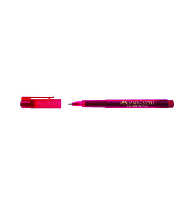 Fineliner Broadpen Document 1554, 155421, rot (Schreibfarbe: rot), 0,8mm