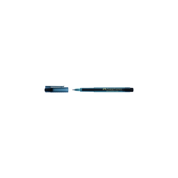 4005401554998 - FABER-CASTELL Broadpen Document 1554 Fineliner schwarz 08 mm 1 St