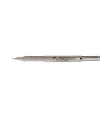 Fineliner Ecco Pigment, 16 67 99, grau (Schreibfarbe: schwarz), 0,7mm