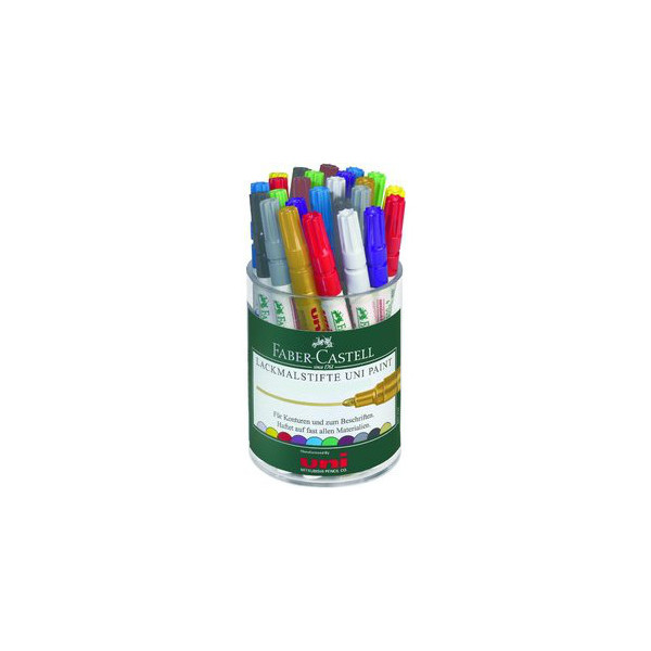 4902778558720 - Lackmarker PX21 182199 schwarz 1-15mm Rundspitze 4902778558720 Faber-Castell
