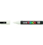 Permanentmarker Posca, 182501, weiß, 2,5mm Rundspitze