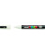 Permanentmarker Posca, 182501, weiß, 2,5mm Rundspitze