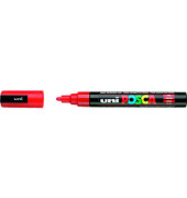 Permanentmarker UNI POSCA, 182521, rot, 2,5mm Rundspitze