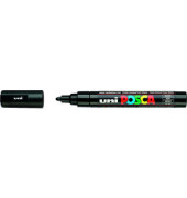 Permanentmarker UNI POSCA, 182599, schwarz, 2,5mm Rundspitze