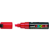 Marker uniPOSCA PC-8K rot 8mm Keilspitze