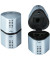 Dreifach-Spitzdose Grip2001 bis 10mm silber/schwarz