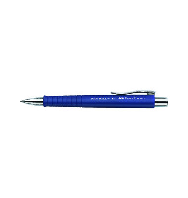 Kugelschreiber POLY BALL 241151, blau, 0,5mm, nachf&uuml;llbar