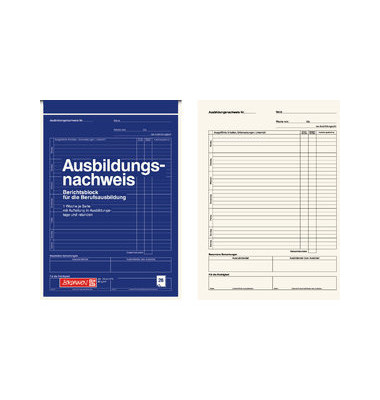 Ausbildungsnachweisblock DIN A4 10 Stück