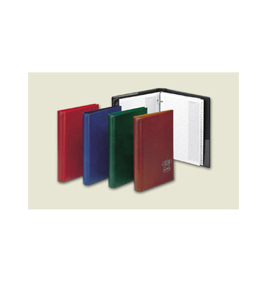 Telefonringbuch 4-Ring A-Z schwarz A5 24-teilig 64340 Telefonringbuch 4-Ring A-Z schwarz A5 24-teilig 64340