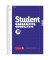 Collegeblock 10-67927 Student, Lineatur 27 / liniert mit Rand innen/außen, A4, 70g, blau, 80 Blatt
