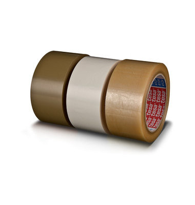 Packband tesapack 04124-00121-00, 50mm x 1000m, 65my, braun