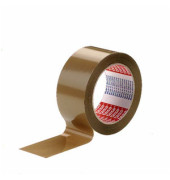 Packband tesapack 04124-00093-00, 25mm x 66m, 65my, braun