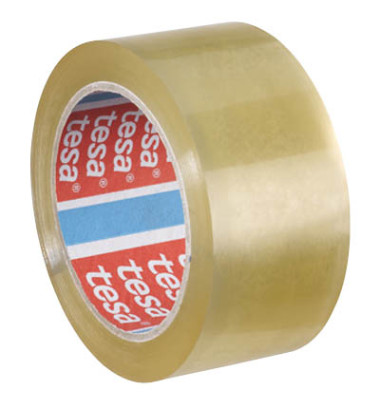 Packband tesapack 04195-00000-04, 50mm x 66m, 60my, transparent