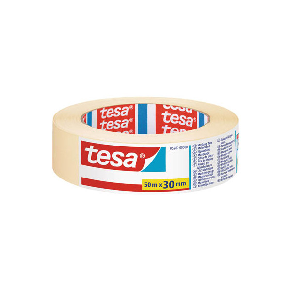 4042448804846 - Kreppband 05287-00000 Basic 30mm x 50m beige ablösbar 4042448804846 50 Meter