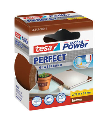 Gewebeband extra Power 56343 38mm x 2,75m braun Gewebeband extra Power 56343 38mm x 2,75m braun