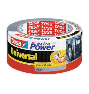 Gewebeband extra Power 5638 50mm x 25m silber