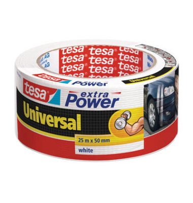 Gewebeband extra Power 5638 50mm x 25m weiß Gewebeband extra Power 5638 50mm x 25m weiß
