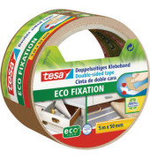 Klebeband 5645 doppelseitig 50mm x 5m braun Eco Fixation