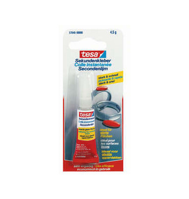 Sekundenkleber 57040-00000-05, 4,5g, permanent