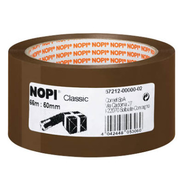 Packband Classic 57212-00000-04, 50mm x 66m, 28my, braun