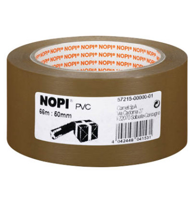 Packband Pack Classic 57215-00000, 50mm x 66m, 30my, braun