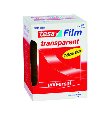 Klebeband Office 15mm x 66m transparent Klebeband Office 15mm x 66m transparent