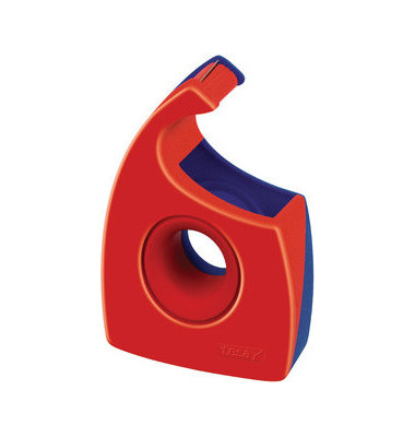 Handabroller Easy Cut bis 19mm x 33m leer rot/blau Handabroller Easy Cut bis 19mm x 33m leer rot/blau