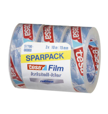 Klebeband kristall-klar 57790-00000-01, 15mm x 10m, kristallklar