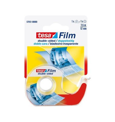 Klebeband doppelseitig 57912-00000-02, 12mm x 7,5m, transparent