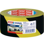 Signalpackband Premium 58130-00000-01, 50mm x 66m, 65my, gelb/schwarz