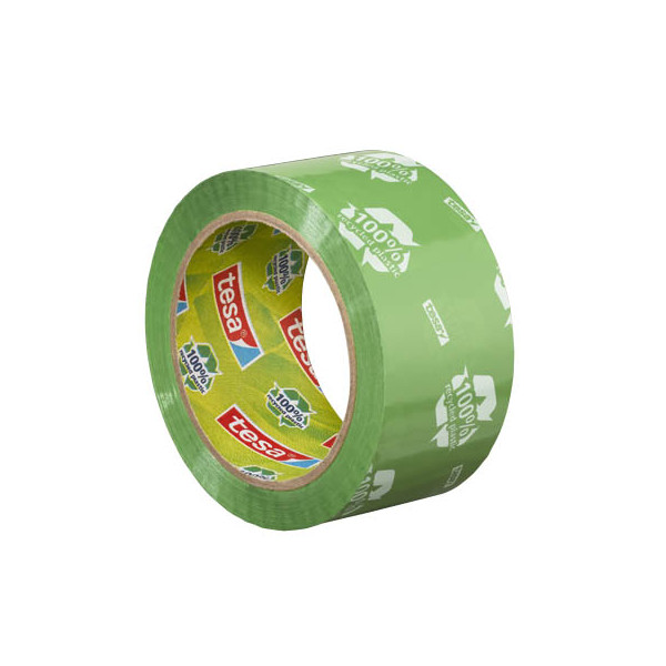 4042448164995 - Packband Tesapack Eco & Strong 58156-00000 100% recycled plastic 50mm x 66m PP leise abrollbar grün 4042448164995 Tesa