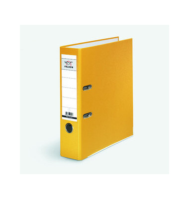 Ordner PP-Color 09984048, A4 80mm breit PP vollfarbig gelb