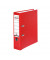 Ordner PP-Color 09984071, A4 80mm breit PP vollfarbig rot