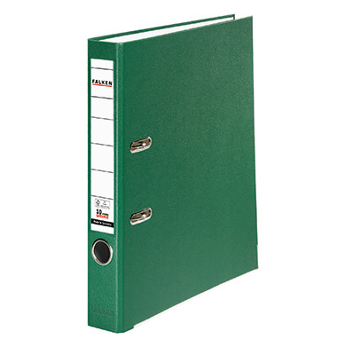 Ordner Color Vegan 9984147, A4 50mm schmal PP vollfarbig grün