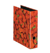 Motivordner maX.file Fruits Erdbeere 10485126, A4 80mm breit