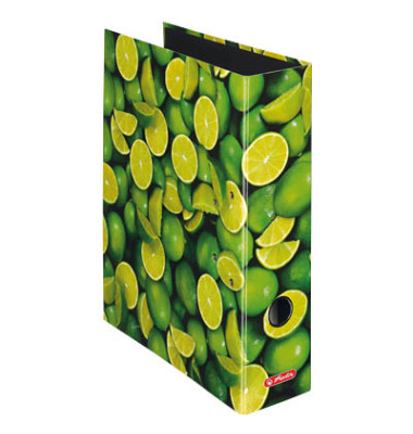 Motivordner maX.file Fruits Limonen 10485134, A4 80mm breit