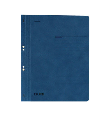 &Ouml;senhefter Manila -RC - Serie 80003882, A4 blau ganzer Vorderdeckel, Recyclingkarton 250g