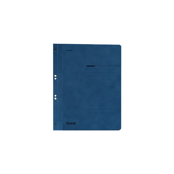 4014481502614 - Ösenhefter A4 Amtsheftung   kaufmännische Heftung blau voller Vorderdeckel 4014481502614 Falken