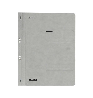 &Ouml;senhefter Manila -RC - Serie 80003916, Din A4 grau ganzer Vorderdeckel, Karton 250g