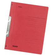 Einhakhefter 80004054, A4 rot ganzer Vorderdeckel, Karton 250g