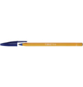 Kugelschreiber Orange 8099221, blau, 0,35mm, Einweg