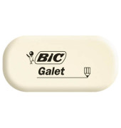 Radiergummi Galet 58 x 28 x 13mm oval weiß