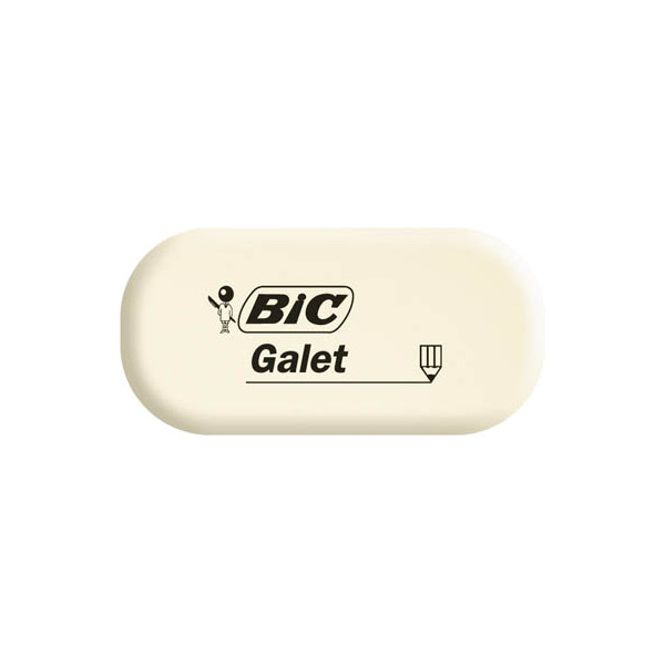 3086123203617 - Radiergummi Galet 58 x 28 x 13mm oval weiß 3086123203617 Bic 3086123203617 - Radiergummi Galet 58 x 28 x 13mm oval weiß 3086123203617 Bic